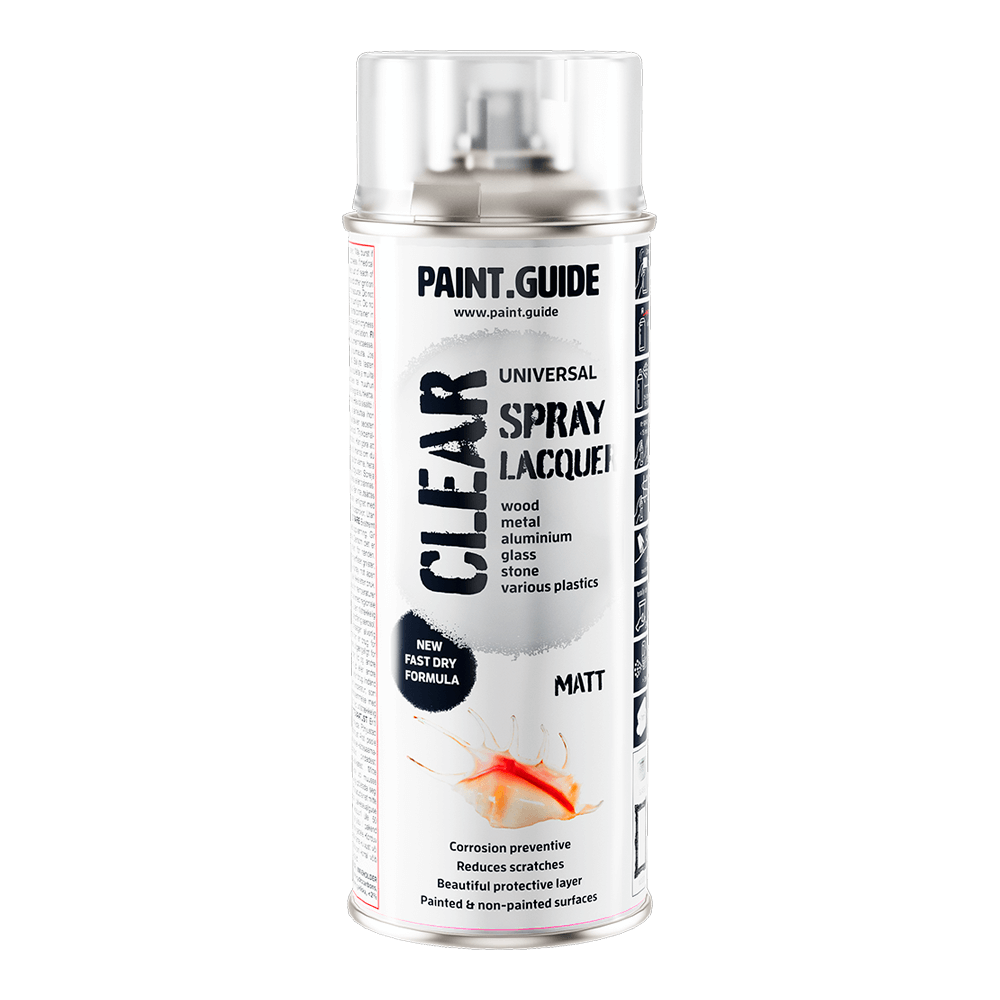 PAINT.GUIDE Clear Spray Lacquer Matt