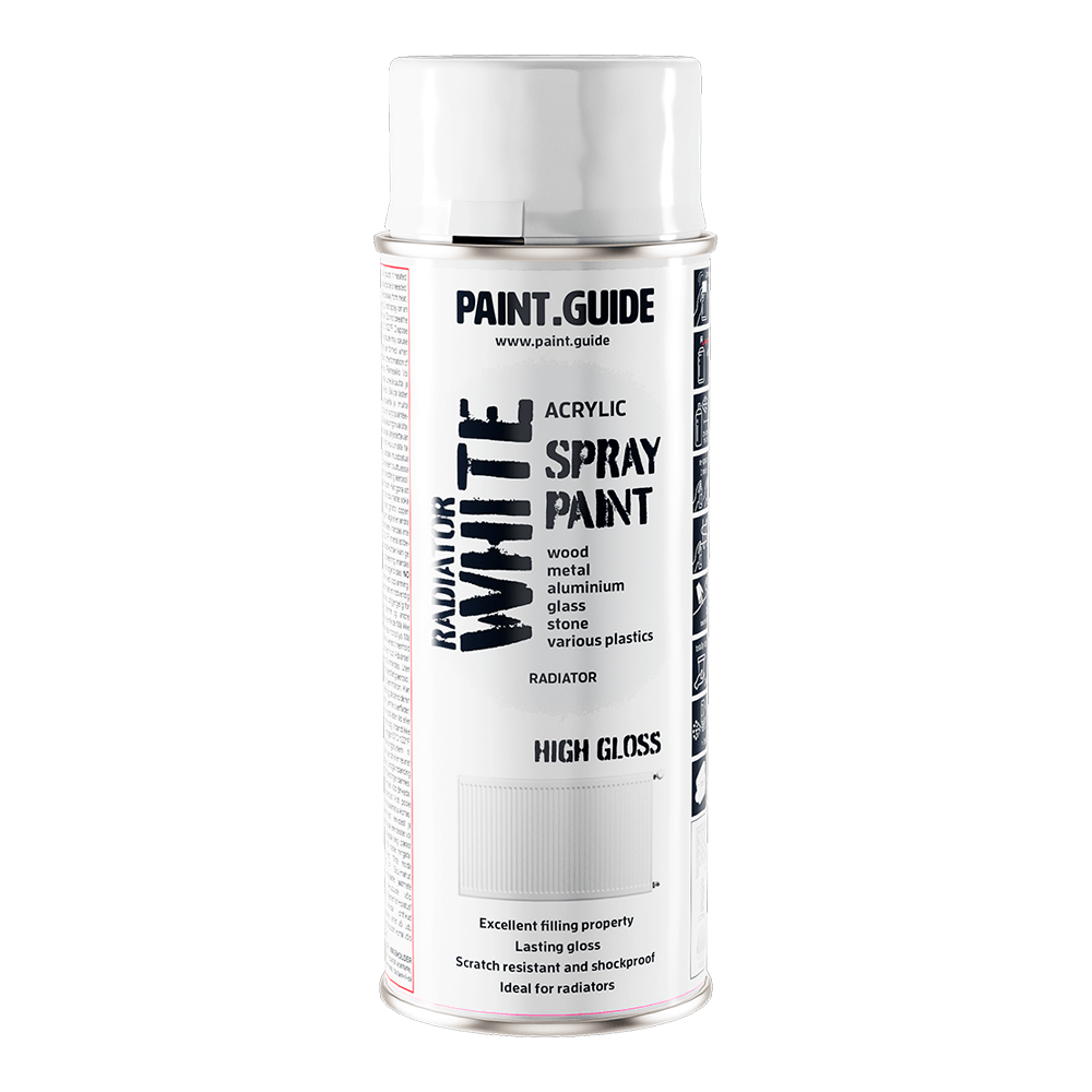 PAINT GUIDE Radiator White Spray Paint paint-guide-radiator-white-spray-paint